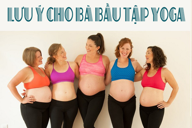 lưu ý cho bà bầu tập yoga