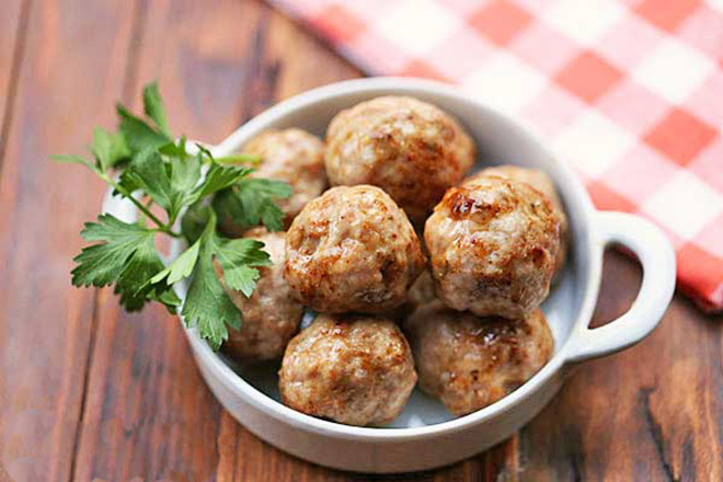 Thịt viên hấp dẫn
