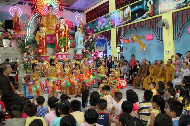 chùa vui Trung THU