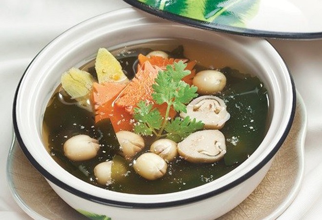 canh rong biển