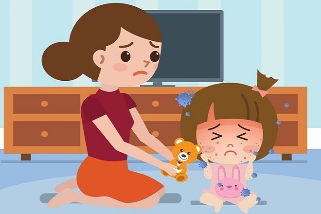 bệnh giời leo trẻ em