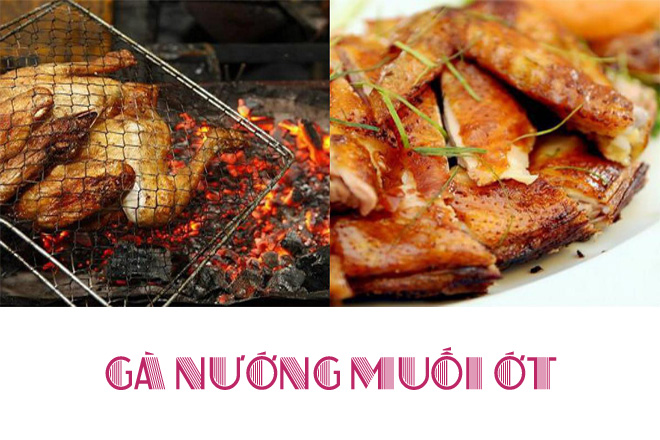 gà nướng muối ớt