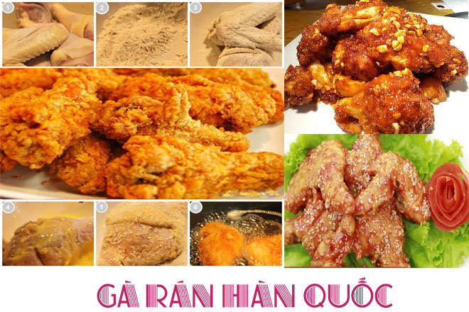 gà rán hàn quốc