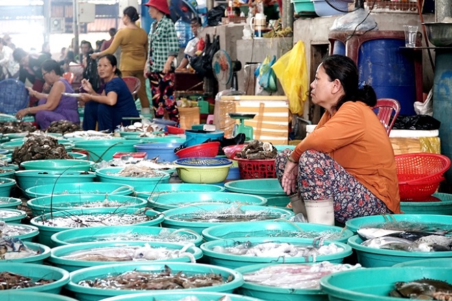 chợ hải sản cần giờ