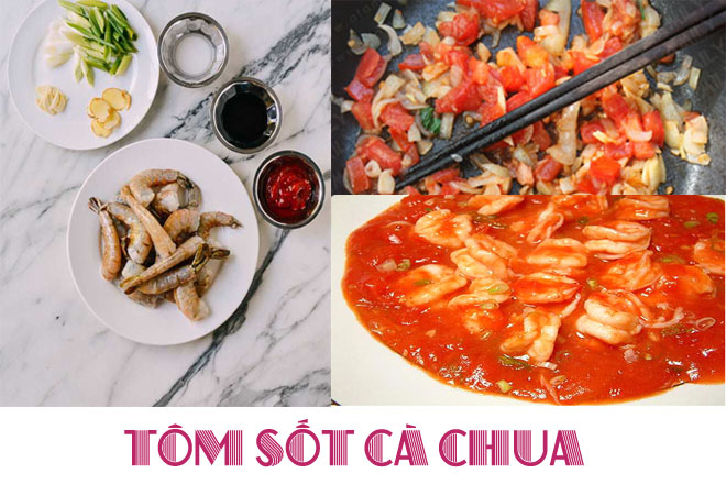 tôm sốt cà chua
