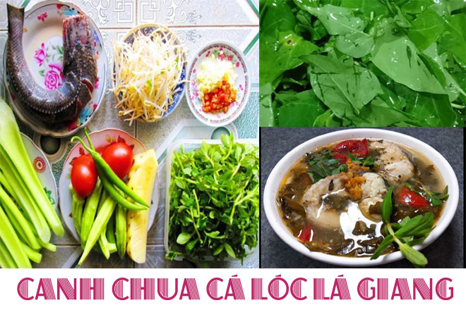 canh chua cá lóc