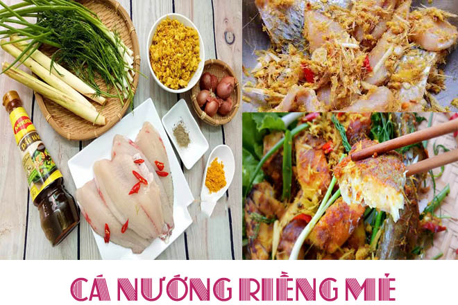 cá nướng riềng mẻ