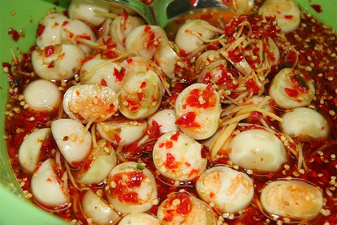 cà pháo muối ăn liền