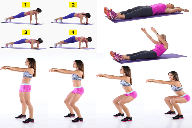 bài tập thể dục giảm cân