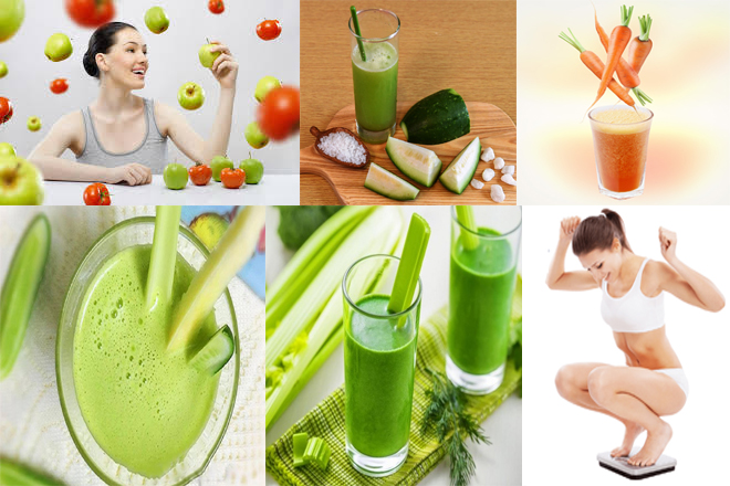 nước ép giảm cân
