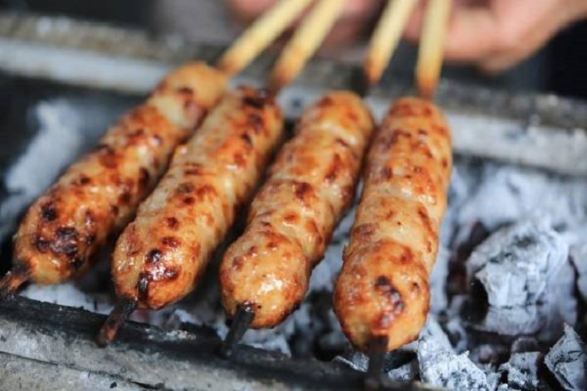 nướng nem bằng lò nướng