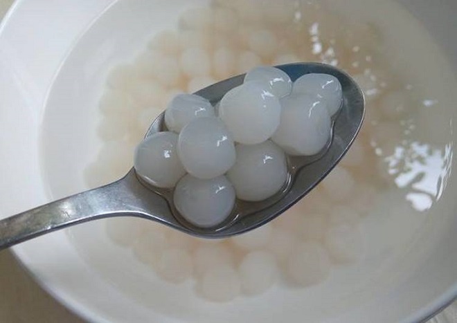 cách làm trân châu trắng