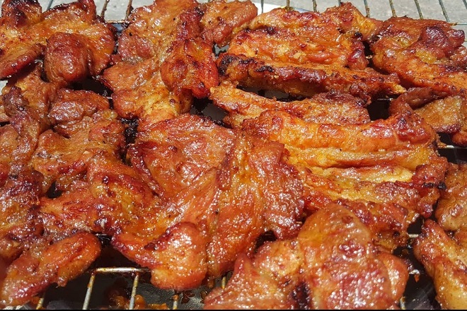 sườn nướng mật ong