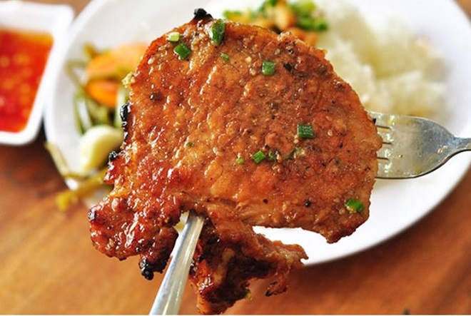 nướng sườn cơm tấm