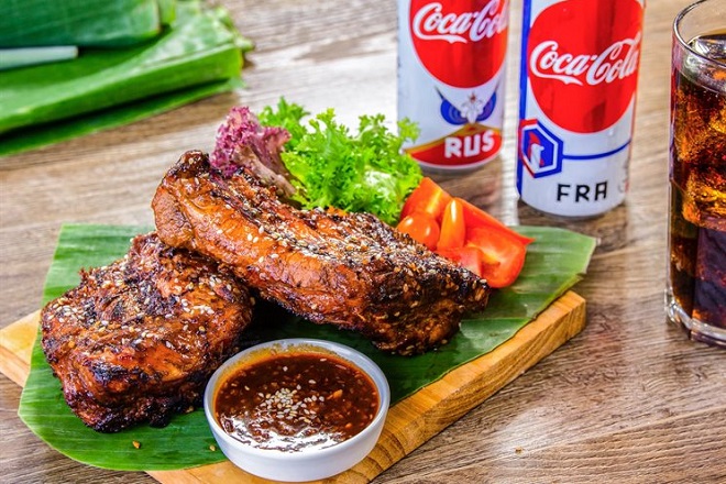 sườn nướng coca cola