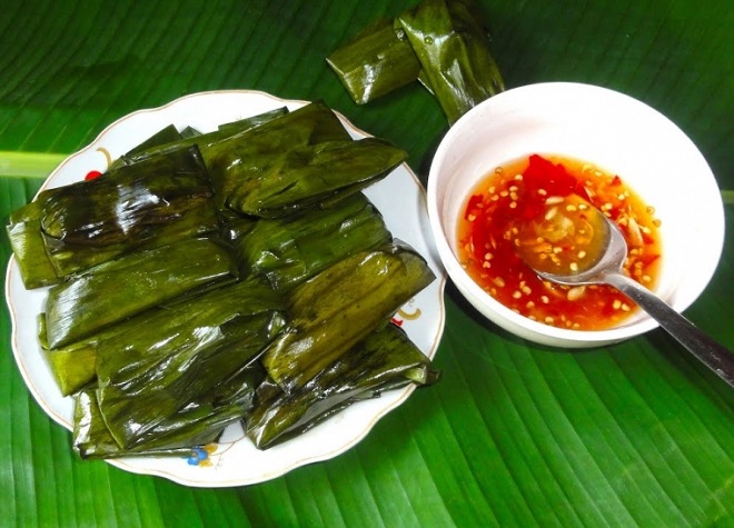 cách làm bánh bột lọc lá chuối