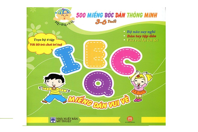 sách 500 miếng dán