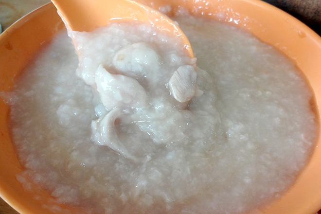Cháo ếch cơ bản