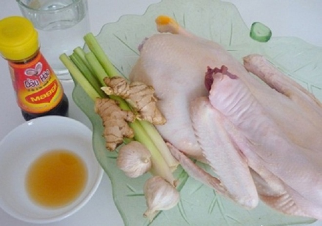 nguyên liệu để nấu bún măng vịt