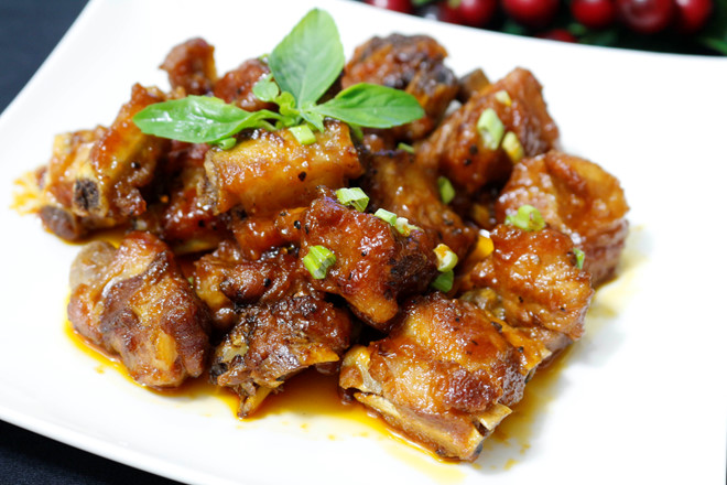 món sườn xào chua ngọt