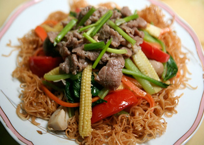 cách làm mì xào thập cẩm