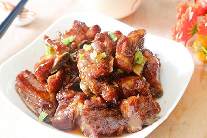 sườn xào chua ngọt