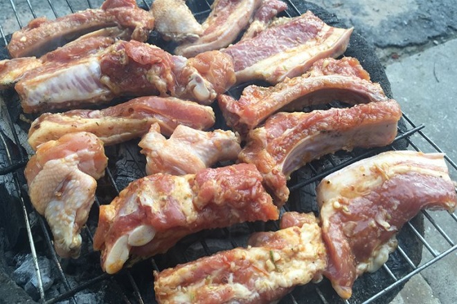 nướng sườn