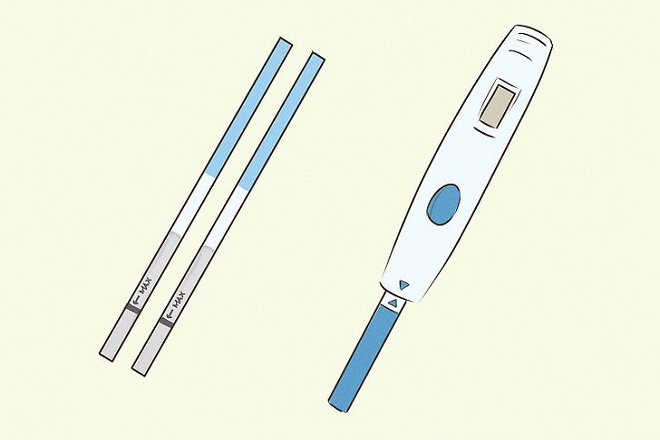 que thử rụng trứng