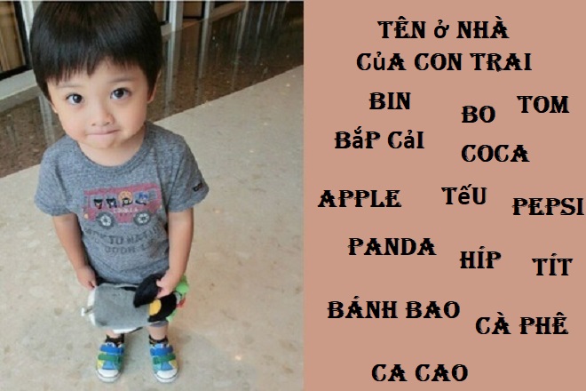 tên ở nhà của bé