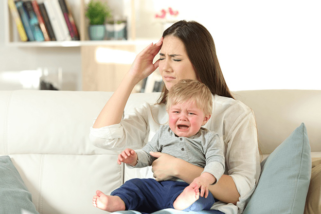 Mẹ stress vì chuyện ăn uống của trẻ