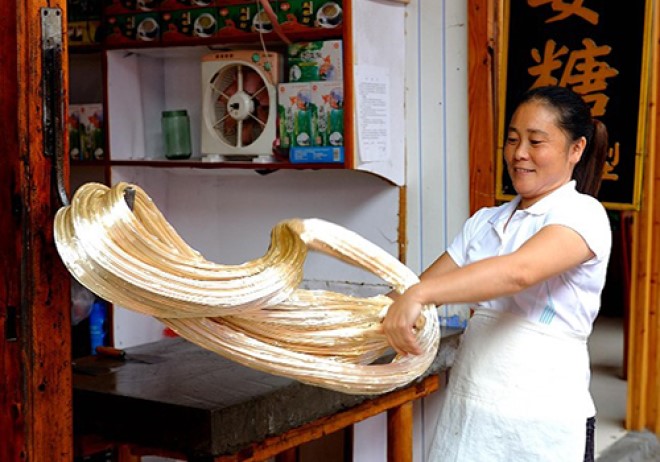 Kẹo gừng cay cay ngọt ngọt