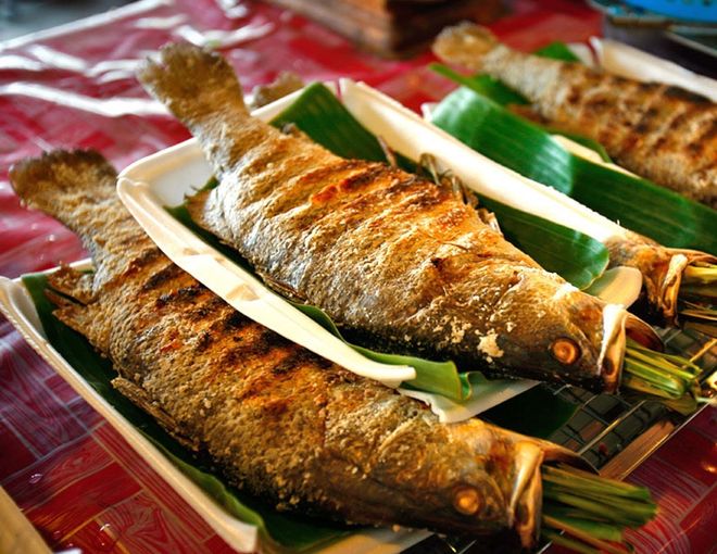 Cá nướng mắc khén