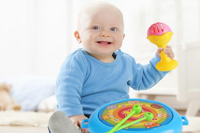 Dạy trẻ đánh trống