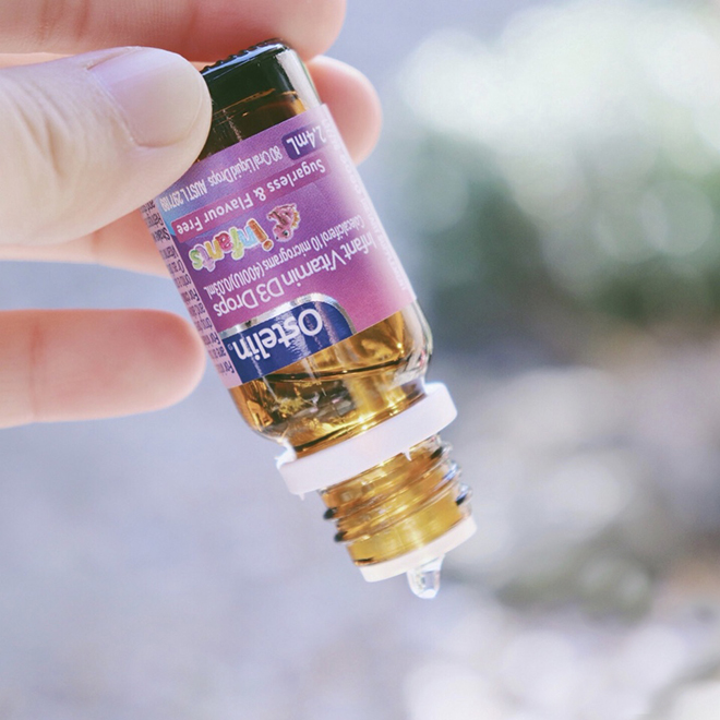 Nhỏ vitamin D