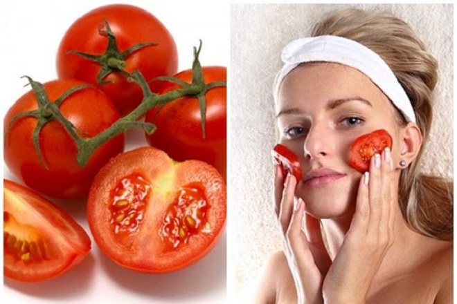 Cách trị mụn cám bằng cà chua