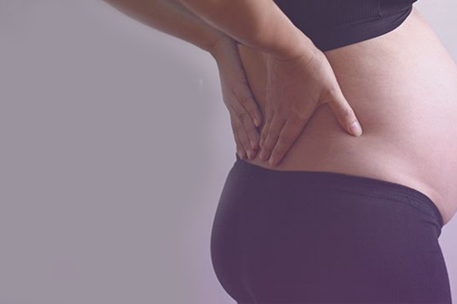 Bà bầu đau lưng