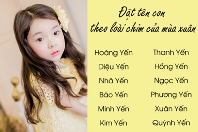 Tên đệm đẹp