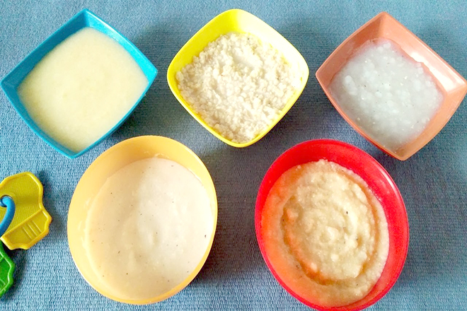 Các loại cháo