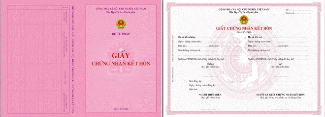 Giấy chứng nhận đăng ký kết hôn