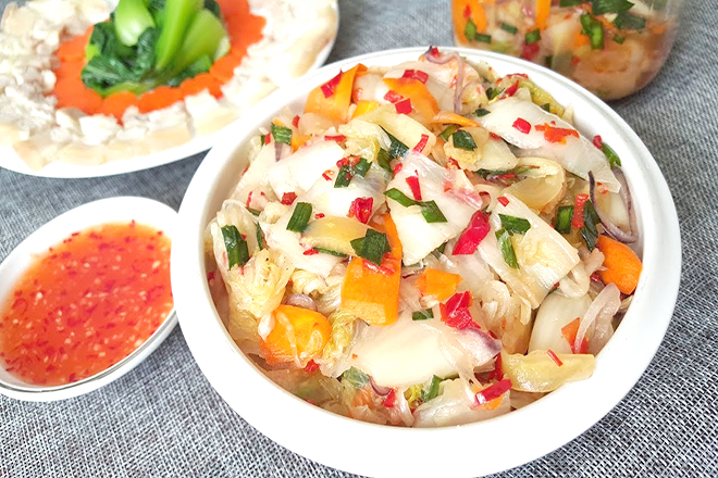 Cách làm dưa cải thảo