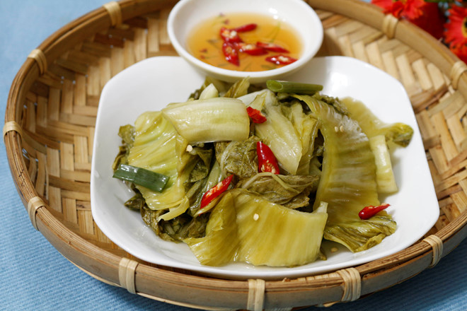 Dưa cải muối chua ngon