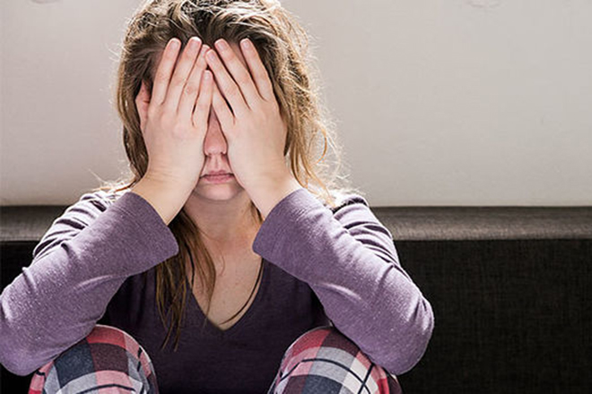 Phụ nữ bị stress