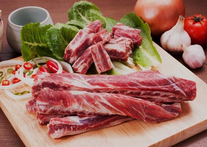 nguyên liệu nấu bún bò