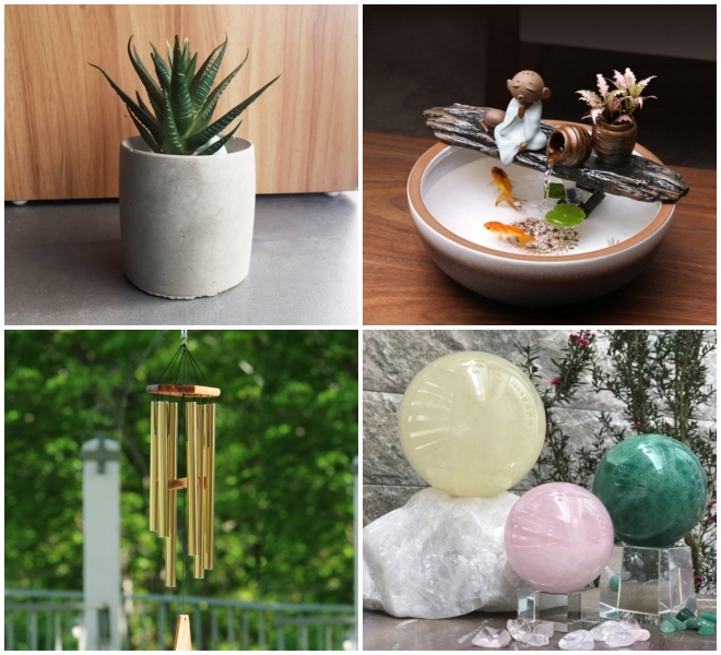 Những món đồ phong thủy giúp bổ sung và cân bằng các hành còn thiếu trong gia đình
