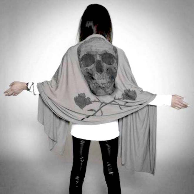 Khăn choàng Halloween thu đông