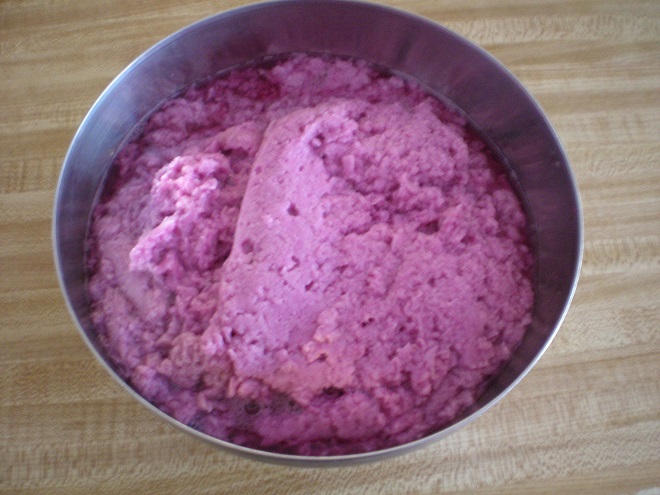 tạo hỗn hợp bánh