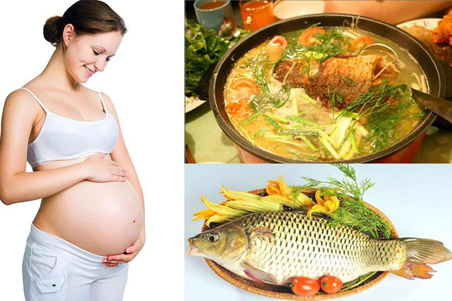 Cháo cá chép dinh dưỡng cho bà bầu