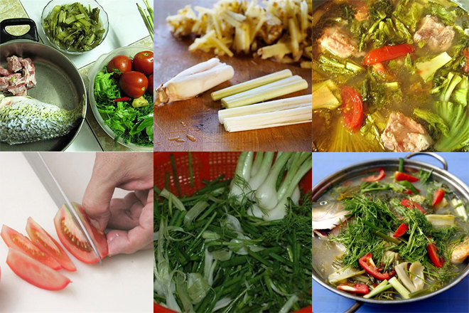 Các bước nấu