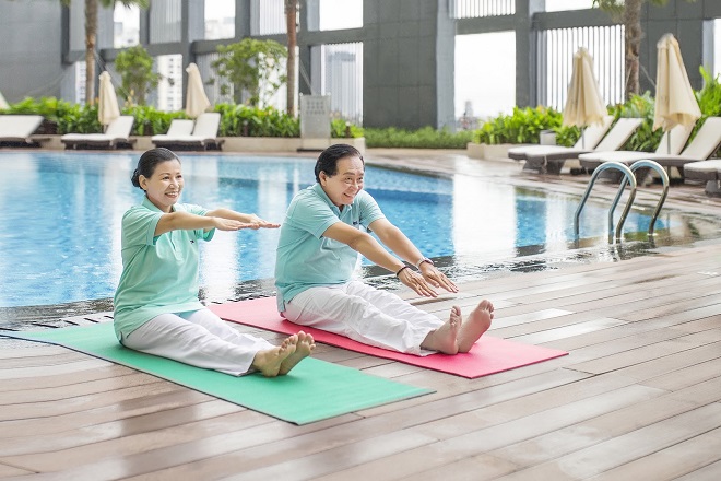 người già vận động