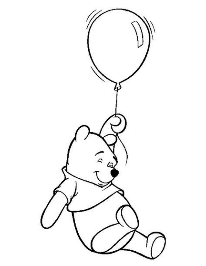 Gấu Pooh và bóng bay